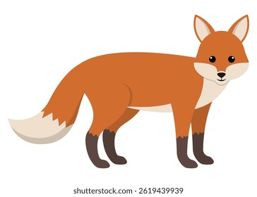 A Stylized Fox Illustration Perfect for Use in Various Creative Projects and Designs