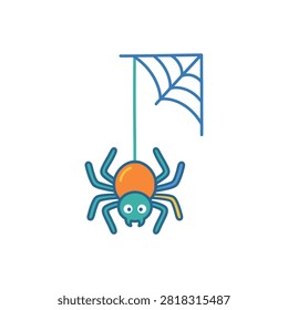 A stylized  friendly