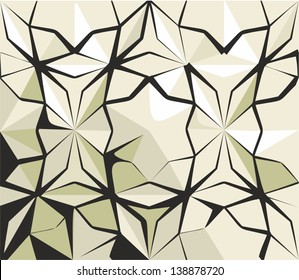 stylized geometric ornament