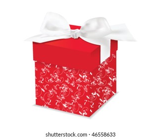 stylized gift vector