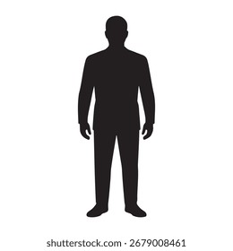 Um gráfico estilizado de um homem, possivelmente em um contexto profissional ou abstrato, renderizado com linhas em negrito e uma paleta de cores limitada.