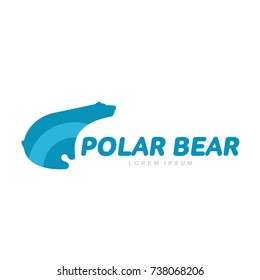 Stylized Graphic Polar Bear Logo Templates Stock Vector (Royalty Free ...