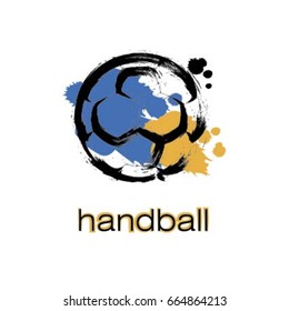 Stylized Handball ball