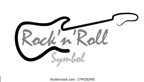 The Stylized hard rock symbol with guitar.