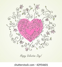 Stylized heart