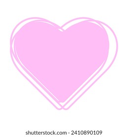 Stylized heart line icon. Romance, relationships, love, date, compliment. Vector icon for business and advertising