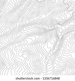 Stylized Height Topographic Contour Lines Contours Stock Vector ...