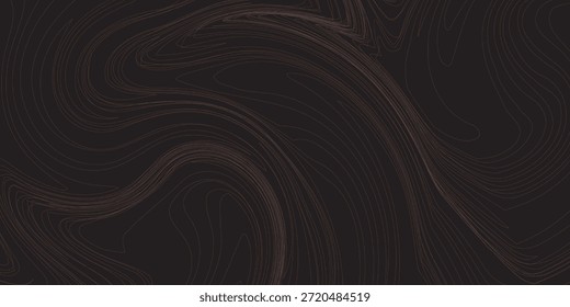The stylized height of the topographic contour in lines and contours. The concept of a conditional geography scheme and the terrain path. Ultra wide size. Gray on green colors. Vector illustration.