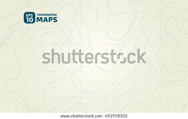 The stylized\
height of the topographic contour in lines and contours. Yellow\
Background. The concept of a conditional geography scheme and the\
terrain path. Vector\
illustration