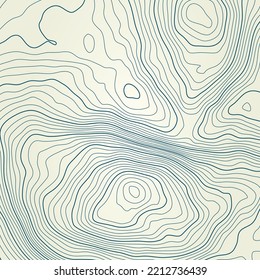 Altura estilizada del mapa del contorno topográfico en contornos. Antecedentes abstractos. Espacio terrestre de copia digital. Concepto de un esquema geográfico condicional y la ruta del terreno. Tamaño 1:1. Ilustración del vector