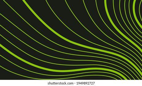 La altura estilizada del contorno del mapa topográfico en líneas y contornos. Cuenca marina. El concepto de geografía condicional y el recorrido por el agua. Ilustración vectorial.