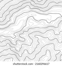 Stylized Height Topographic Map Contour Lines Stock Vector (Royalty ...