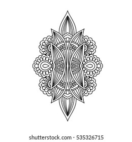 Polynesian Style Ornament Good Back Tattoo Stock Vector (Royalty Free ...