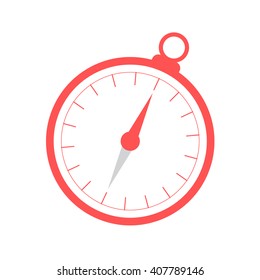 Stylized icon of a colored compass on a white background