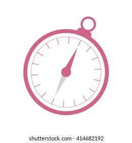 Stylized icon of a colored compass on a white background