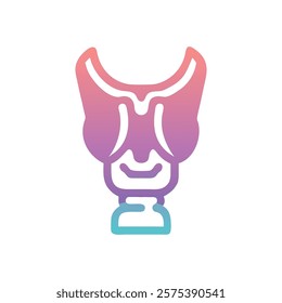 Stylized Icon of Hyoid Anatomy