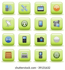 Stylized icons set 07