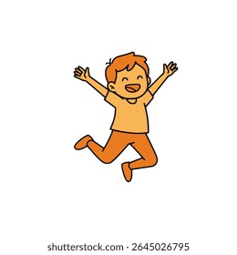 A stylized illustration of an elf, possibly dancing or in a celebratory pose.