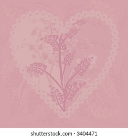 A stylized illustration of leaves in a framed background; no Gradients