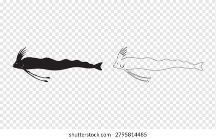 A stylized illustration unique