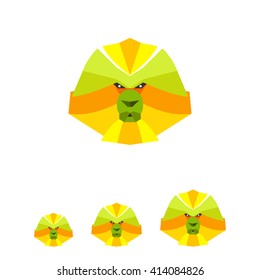Stylized image of lion