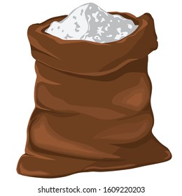 A stylized image of a sack, containing flour, sugar, salt - you name it.