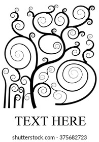  Stylized image of a tree flourishes