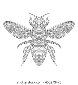 Stylized Insect Wasp Bumblebee Hornet Fly Stock Vector (Royalty Free ...