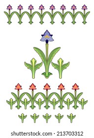 Stylized iris