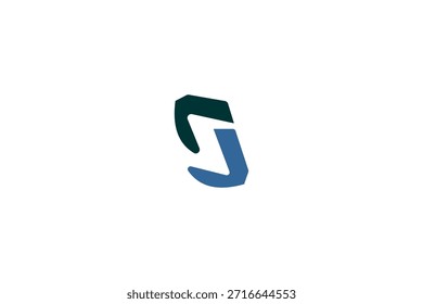Logotipo estilizado de la "J" o un icono abstracto del logotipo