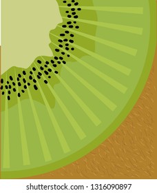 Stylized Kiwi Fruit