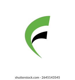 Stylized Letter F Logo – Flat, Modern, and Abstract Vector Icons