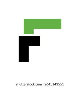 Stylized Letter F Logo – Flat, Modern, and Abstract Vector Icons