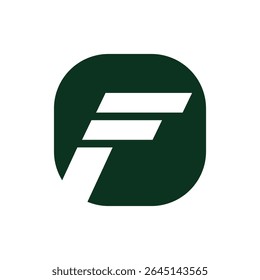 Stylized Letter F Logo – Flat, Modern, and Abstract Vector Icons