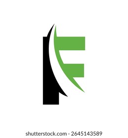 Stylized Letter F Logo – Flat, Modern, and Abstract Vector Icons