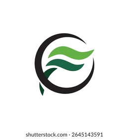 Stylized Letter F Logo – Flat, Modern, and Abstract Vector Icons