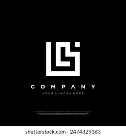 Stylized Letter L Logo Design Premium Design