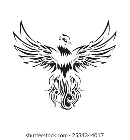 Vector de logotipo de arte de línea estilizada – Ilustración de Clipart de iconos de silueta