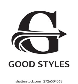 A stylized logo featuring the letter 'G' with a dynamic arrow and the text 'GOOD STYLES' underneath.