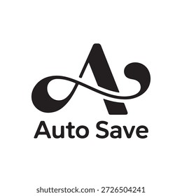 Guardar Un logotipo estilizado con las letras 'A' y 'S' entrelazadas, con las palabras 'Auto' escritas a continuación.