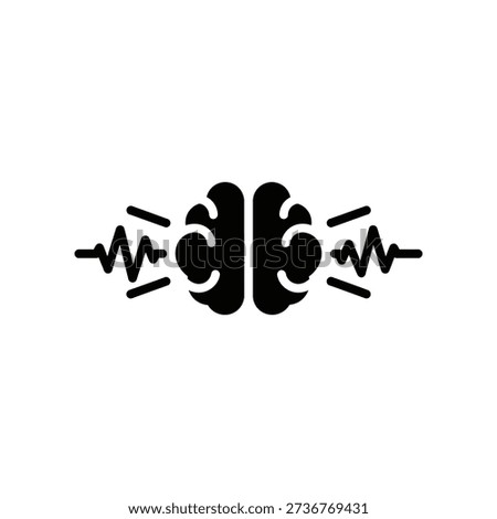 A stylized logo featuring a pair of headphones with sound waves emanating from the sides, symbolizing music and audio.