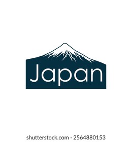 A stylized logo of Japan featuring a minimalist depiction of Mount Fuji with the word "Japan" written below it.