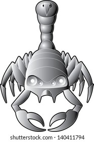 Stylized metal scorpio