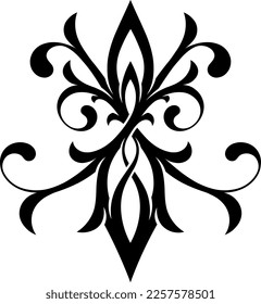 Gothic Feather Ornaments - Photoshop brushes