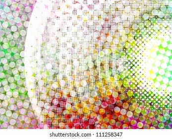stylized mosaic tiles, vector, EPS 10 with transparency