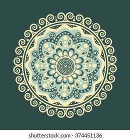Stylized ornamental decoration
