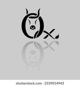 Stylized Ox Typography.
Creative Ox Design with Bull Elements.
The Art of the Ox.