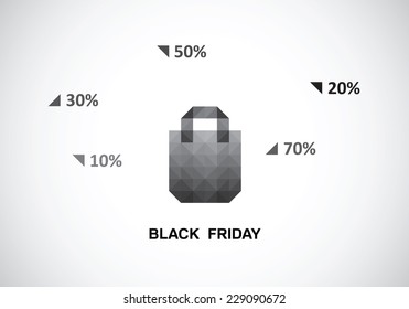 the stylized package with a tone extension for black Friday