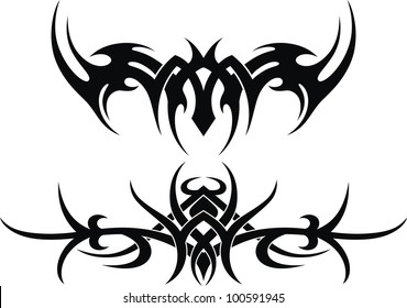 Tribal Tattoo Stock Vector (Royalty Free) 44924308