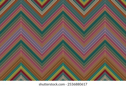 Impressão padrão estilizado para roupas. Moda, padrão étnico contemporâneo sem emenda, cruz de bordado, diamantes, divisas.